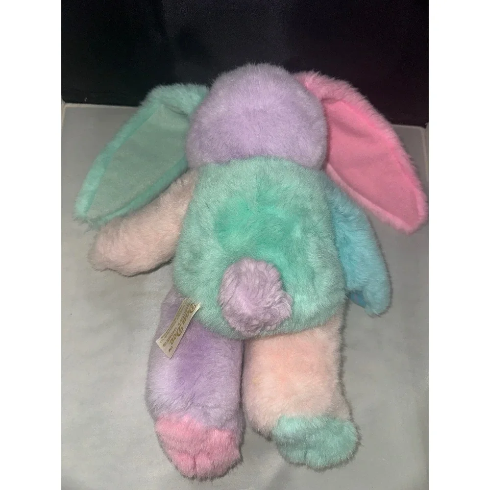 Dan Dee Collectors Choice Pastel Patchwork Bunny Rabbit Plush Easter Stuffed Toy